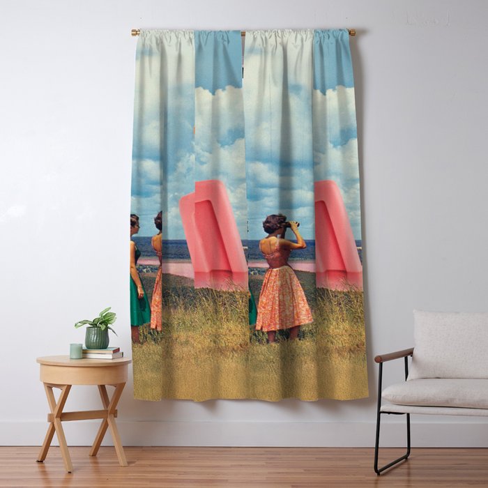 A View to Chill - Popsicle Panorama Window Curtain Gallery Image 5