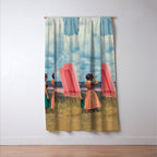 A View to Chill - Popsicle Panorama Window Curtain Gallery Image 3