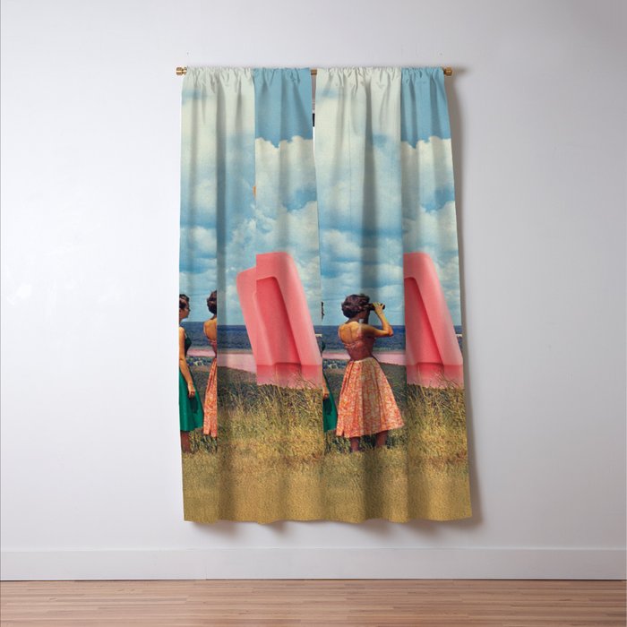 A View to Chill - Popsicle Panorama Window Curtain Gallery Image 3
