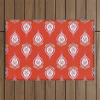 Kalamkari Mosaic Outdoor Rug Gallery Image 1