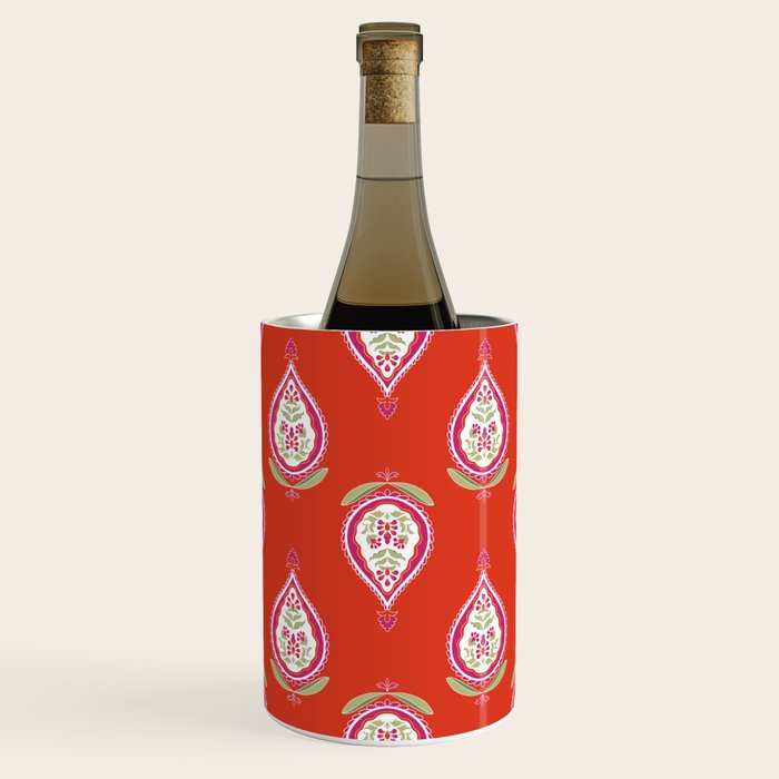 Kalamkari Mosaic Wine Chiller Gallery Image 1