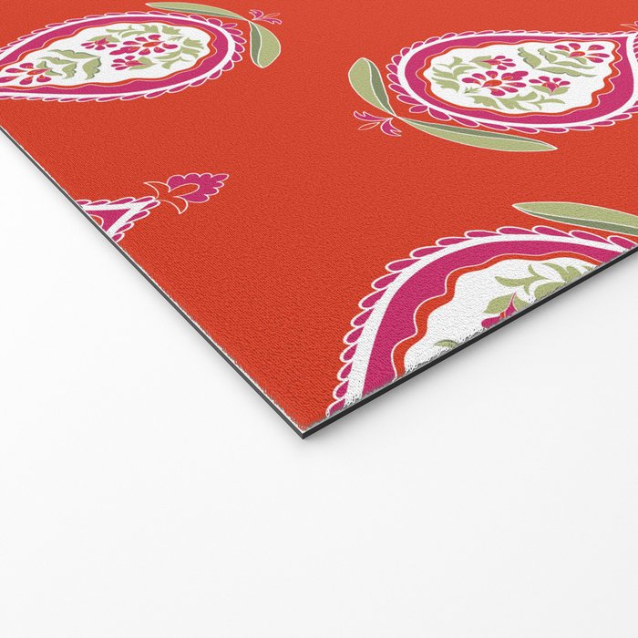 Kalamkari Mosaic Welcome Mat Gallery Image 2