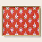 Kalamkari Mosaic Serving Tray Gallery Image 1