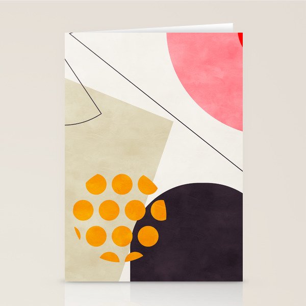 mid century geometry 2021 8 Stationery Card Gallery Image 1