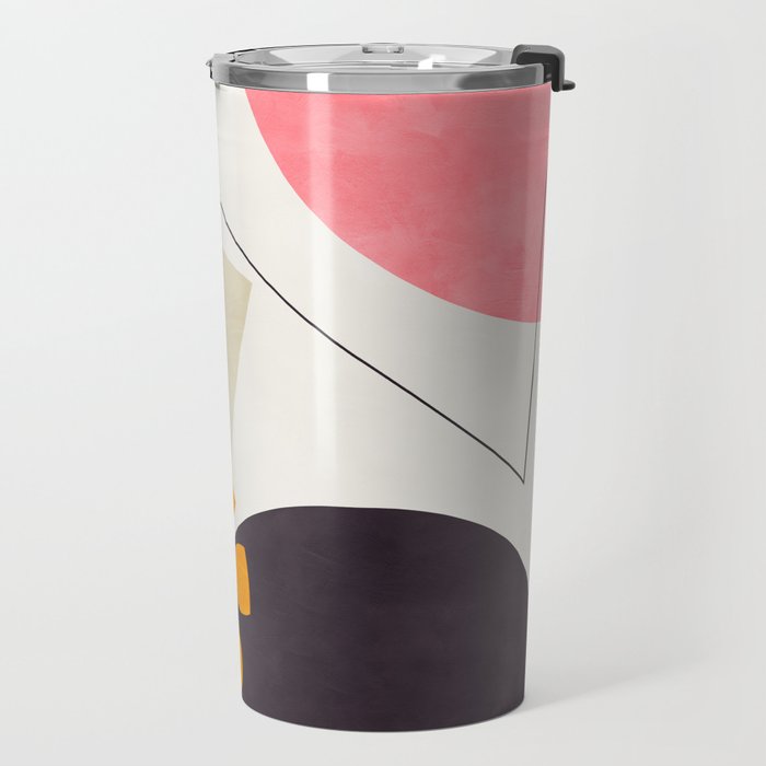 mid century geometry 2021 8 Travel Mug Gallery Image 2