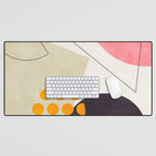 mid century geometry 2021 8 Desk Mat Gallery Image 1