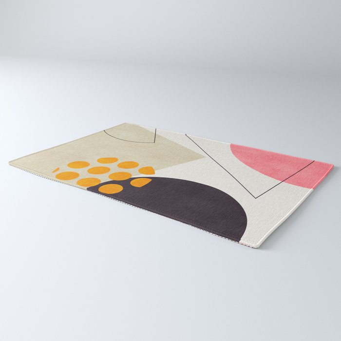 mid century geometry 2021 8 Rug Gallery Image 3