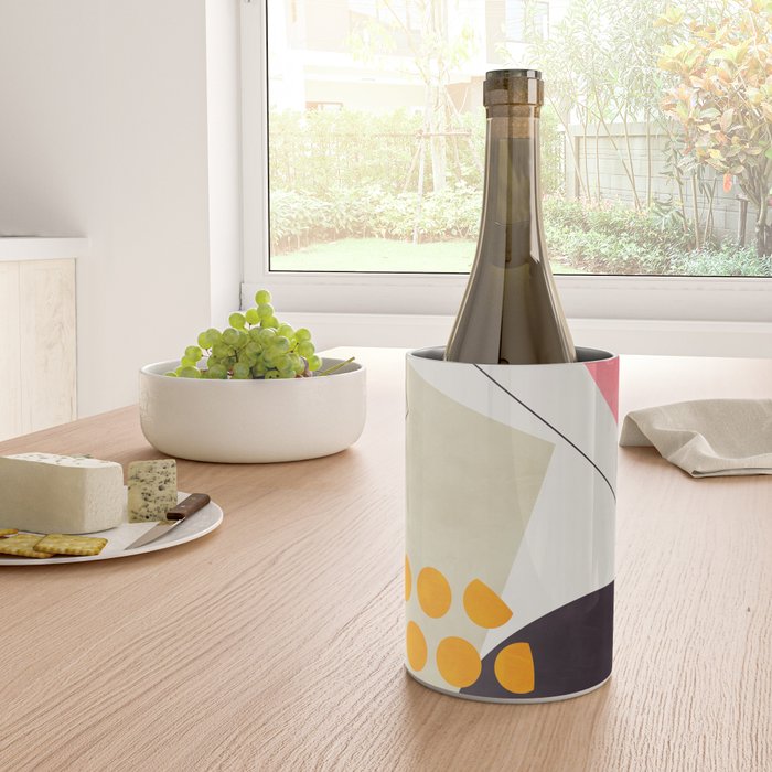 mid century geometry 2021 8 Wine Chiller Gallery Image 4
