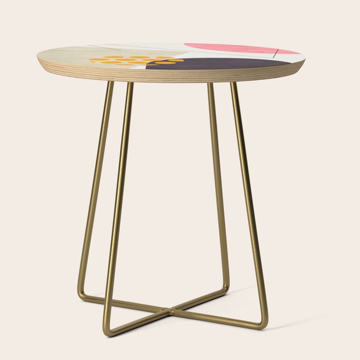 mid century geometry 2021 8 Side Table Gallery Image 1