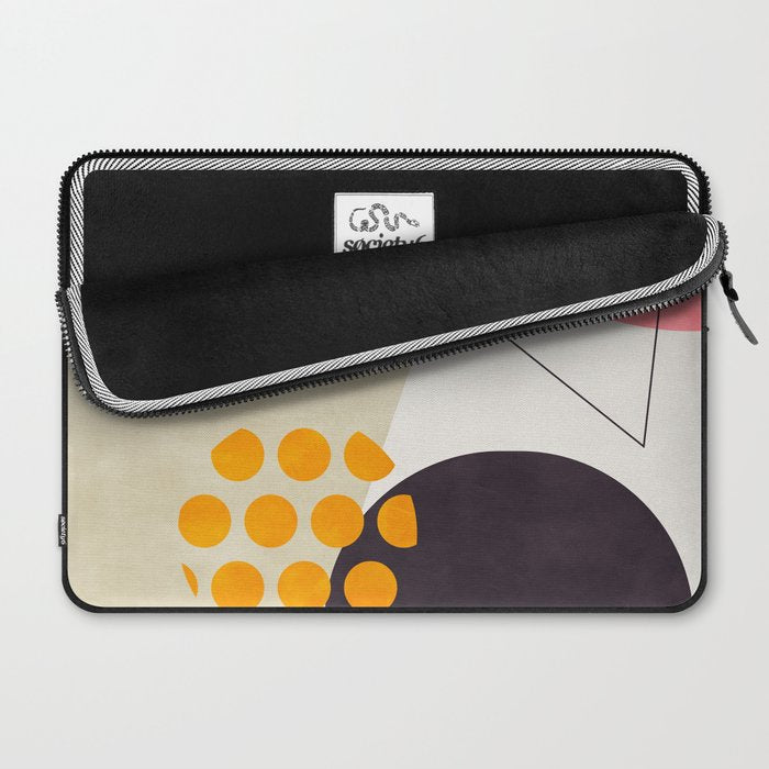 mid century geometry 2021 8 Laptop Sleeve Gallery Image 2