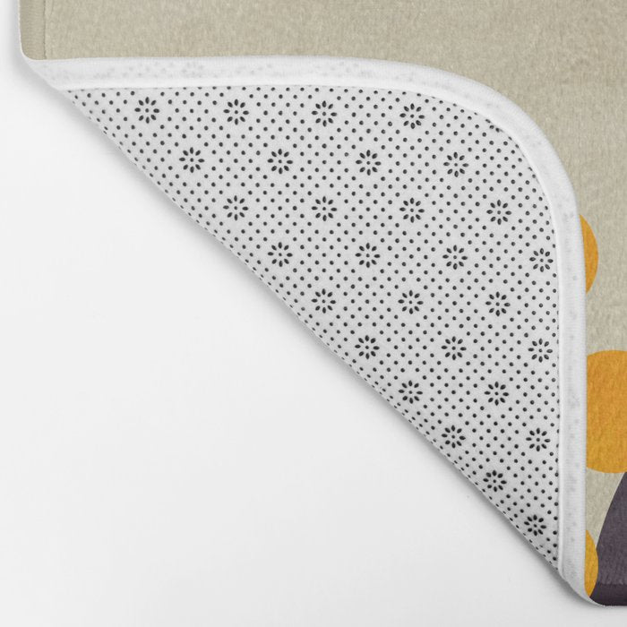 mid century geometry 2021 8 Bath Mat Gallery Image 2