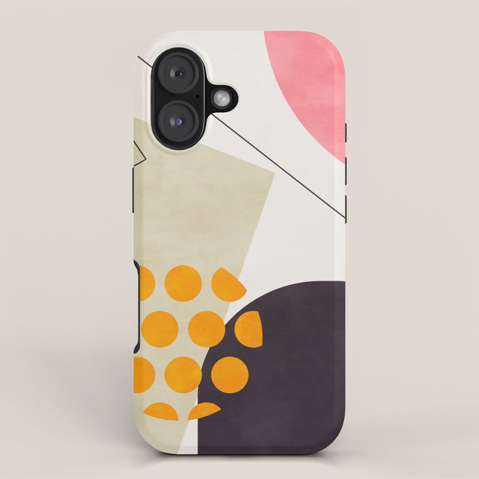 mid century geometry 2021 8 iPhone Case Gallery Image 1