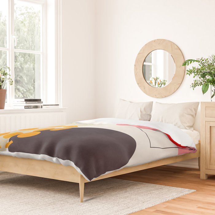 mid century geometry 2021 8 Duvet Cover Gallery Image 2