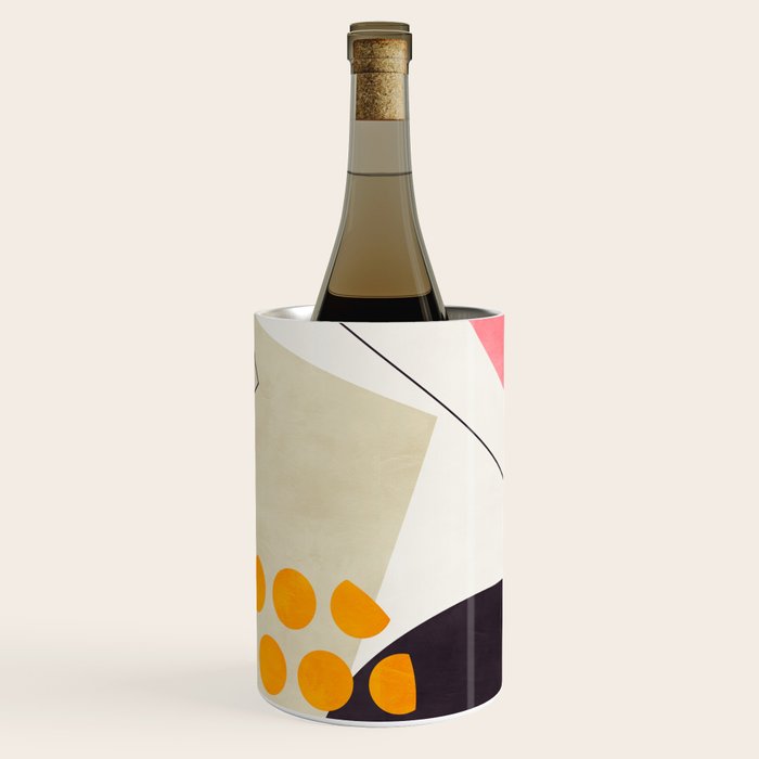 mid century geometry 2021 8 Wine Chiller Gallery Image 1