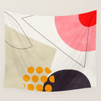 mid century geometry 2021 8 Wall Tapestry Gallery Image 4