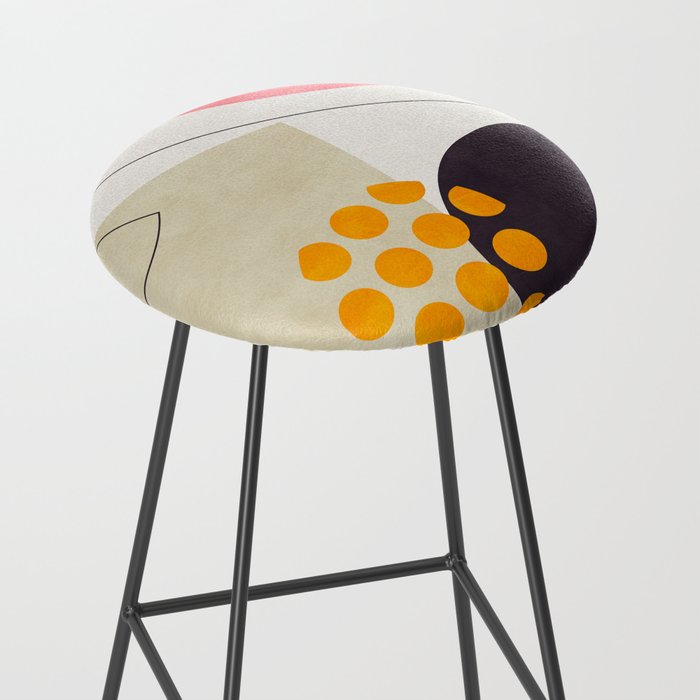 mid century geometry 2021 8 Stool Gallery Image 2