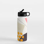 mid century geometry 2021 8 Water Bottle Gallery Image 1