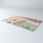 Catnap - Tuxedo Cat Napping in Chair by the Window Rug Gallery Image 3