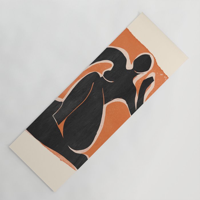 Abstract Art Female Figure 26 Yoga Mat Gallery Image 1