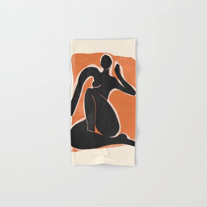 Abstract Art Female Figure 26 Bath Towel Gallery Image 1