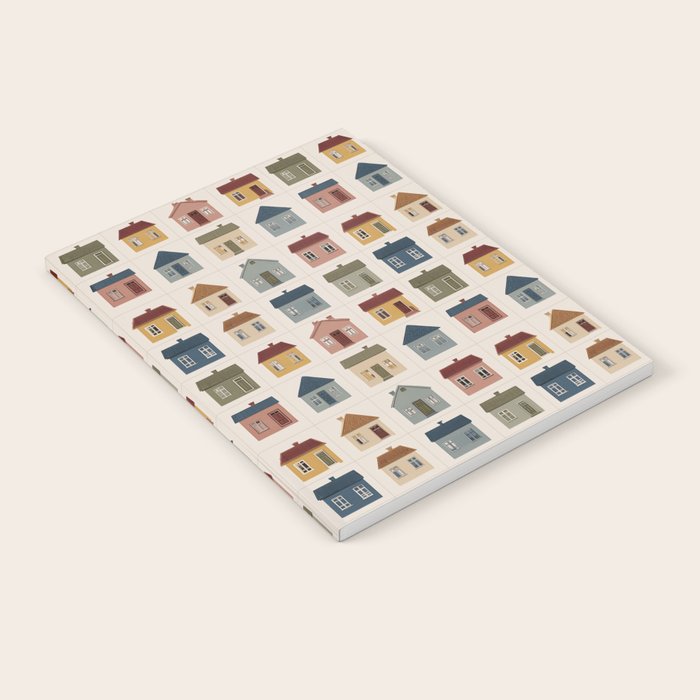 Whimsical Cottage Grid - Cozy Heirloom Notebook Gallery Image 1