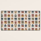 Whimsical Cottage Grid - Cozy Heirloom Desk Mat Gallery Image 3