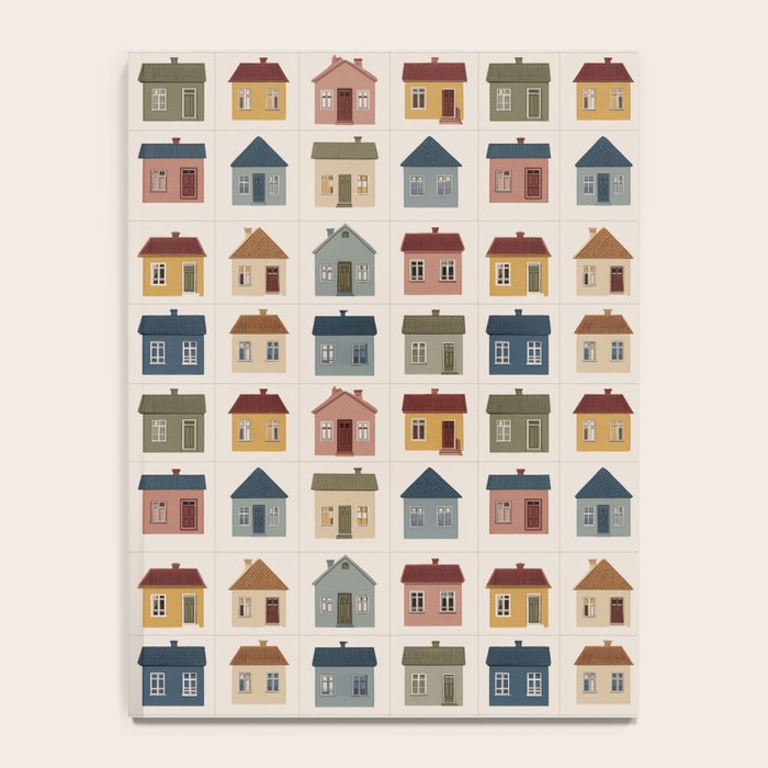 Whimsical Cottage Grid - Cozy Heirloom Notebook Gallery Image 4