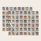 Whimsical Cottage Grid - Cozy Heirloom Placemat Gallery Image 1