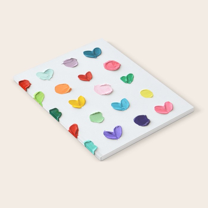 Polka Daubs and Hearts Notebook Gallery Image 2