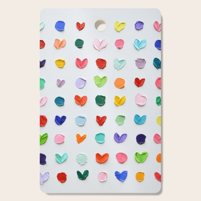 Polka Daubs and Hearts Cutting Board Gallery Image 1