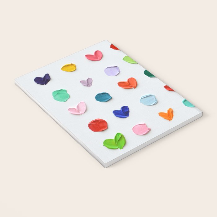 Polka Daubs and Hearts Notebook Gallery Image 3