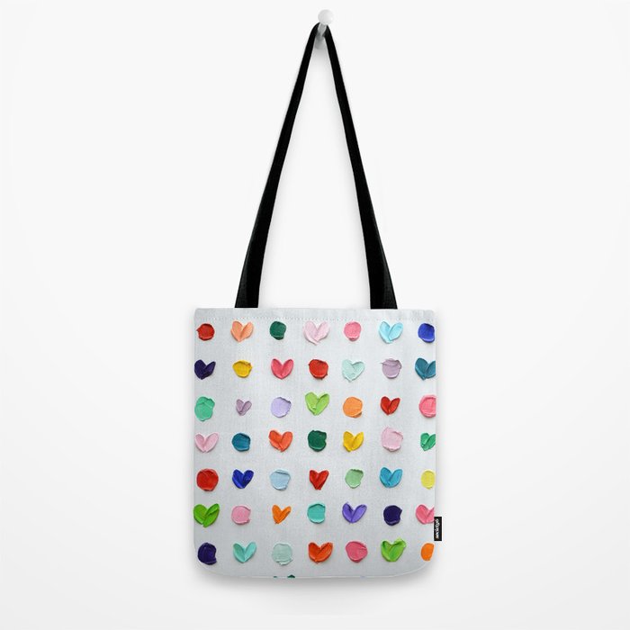 Polka Daubs and Hearts Tote Bag Gallery Image 2
