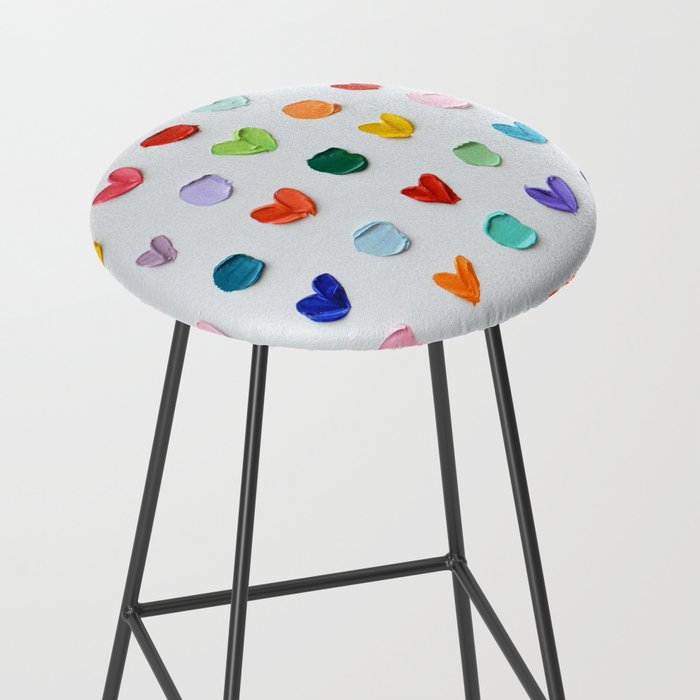 Polka Daubs and Hearts Stool Gallery Image 2
