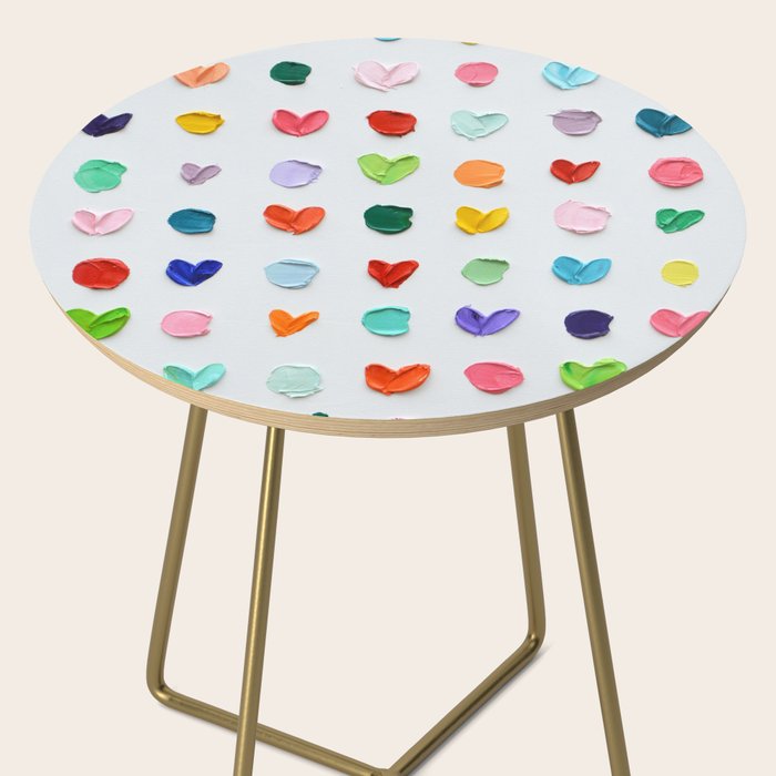 Polka Daubs and Hearts Side Table Gallery Image 2