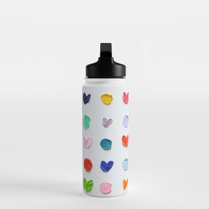 Polka Daubs and Hearts Water Bottle Gallery Image 3