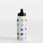 Polka Daubs and Hearts Water Bottle Gallery Image 3