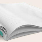 Polka Daubs and Hearts Notebook Gallery Image 2