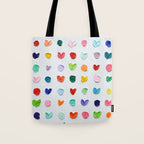 Polka Daubs and Hearts Tote Bag Gallery Image 1