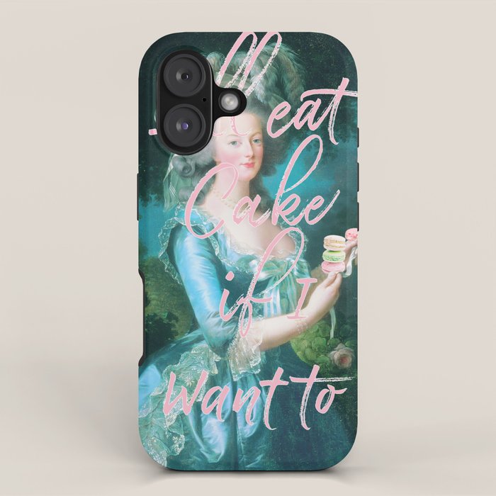 I'll eat cake if I want to iPhone Case Gallery Image 1
