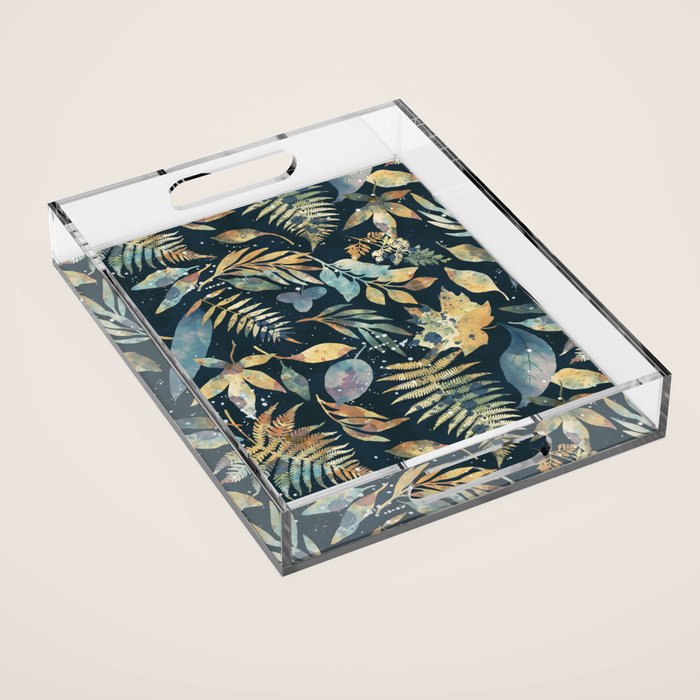 Twilight Foliage Dream Acrylic Tray Gallery Image 1