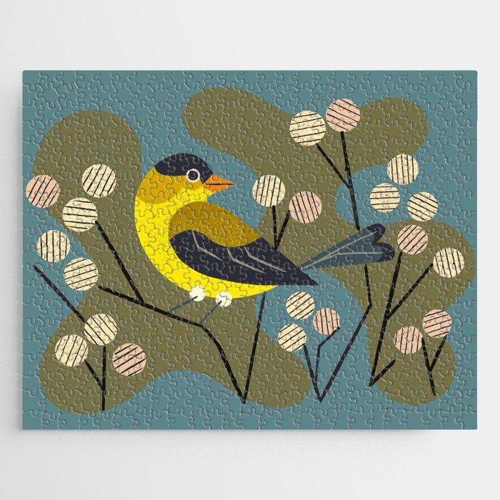 Meadow Goldfinch Jigsaw Puzzle Gallery Image 1
