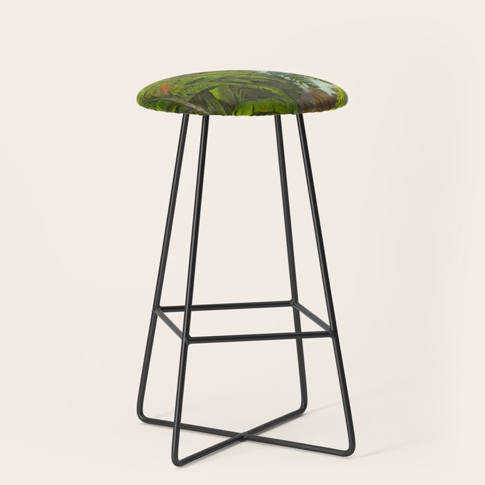 Historia naturalis palmarum - Carl Friedrich Philipp von Martius - c.1836-1850 Stool Gallery Image 1