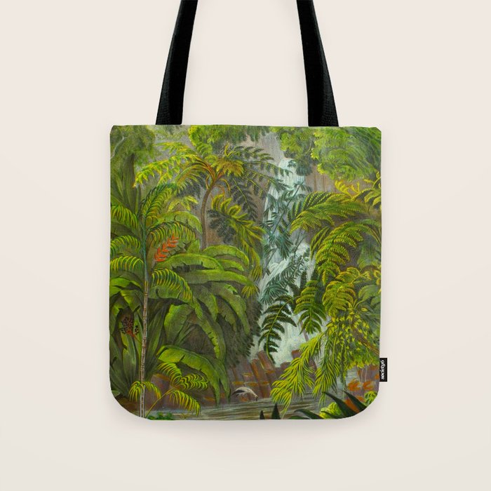 Historia naturalis palmarum - Carl Friedrich Philipp von Martius - c.1836-1850 Tote Bag Gallery Image 1