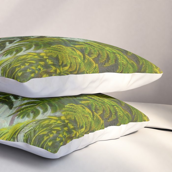 Historia naturalis palmarum - Carl Friedrich Philipp von Martius - c.1836-1850 Pillow Sham Gallery Image 3