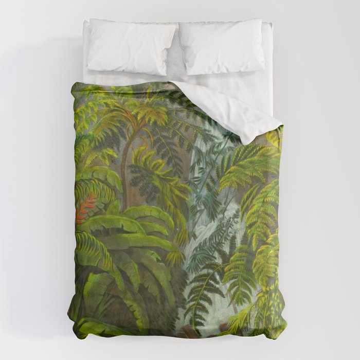 Historia naturalis palmarum - Carl Friedrich Philipp von Martius - c.1836-1850 Duvet Cover Gallery Image 6