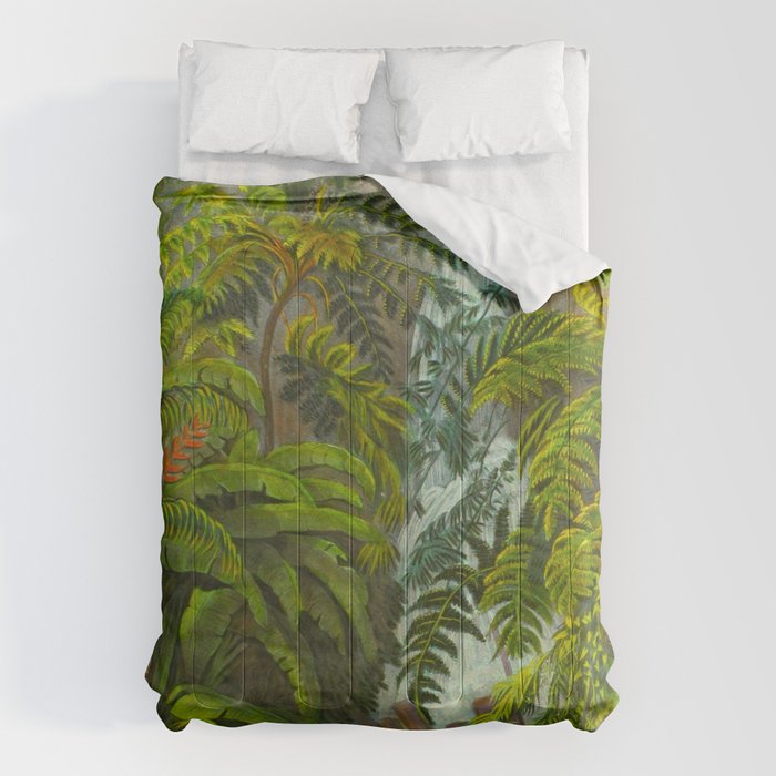 Historia naturalis palmarum - Carl Friedrich Philipp von Martius - c.1836-1850 Comforter Gallery Image 1