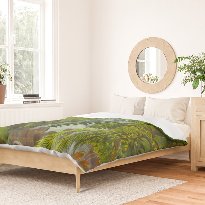 Historia naturalis palmarum - Carl Friedrich Philipp von Martius - c.1836-1850 Duvet Cover Gallery Image 2