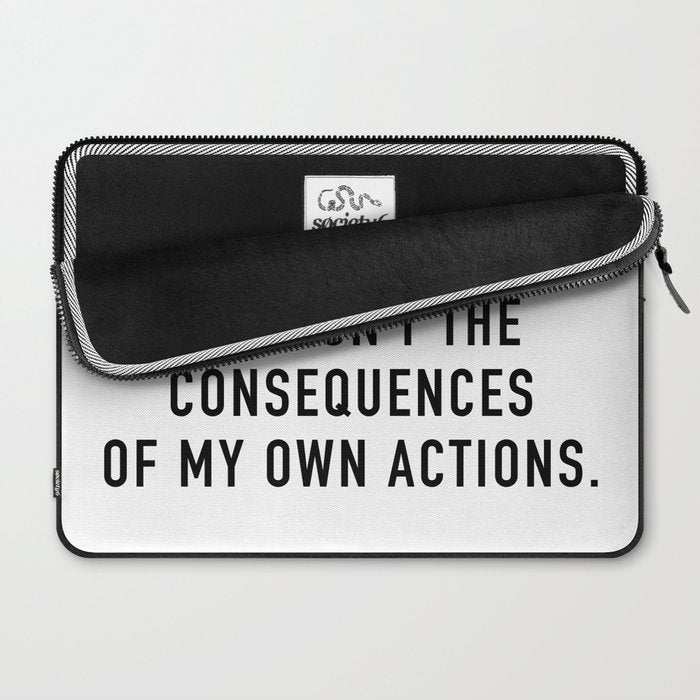 Consequences Laptop Sleeve Gallery Image 2