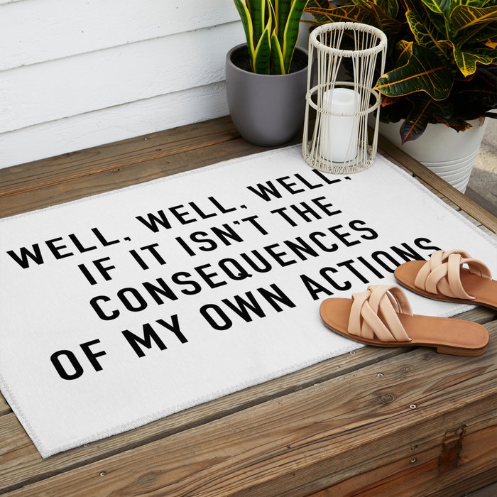 Consequences Outdoor Rug Gallery Image 2