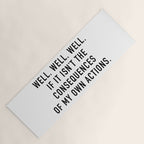 Consequences Yoga Mat Gallery Image 1